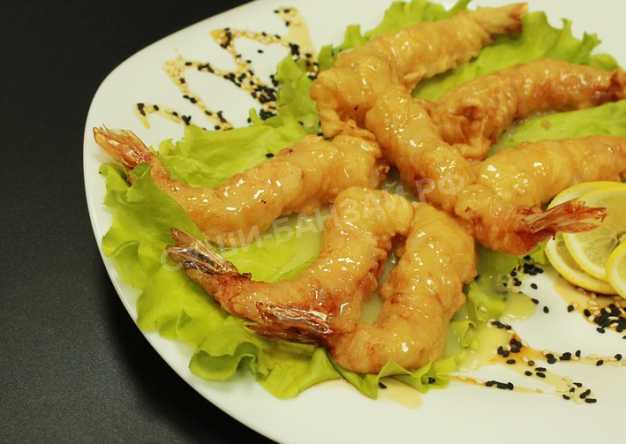 Эби Тэн в нежном соусе