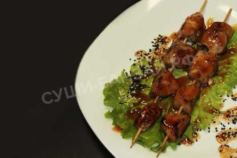 Шашлычек из нежного куриного филе